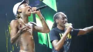 Wiz Khalifa \u0026 Snoop Dogg - Young Wild \u0026 Free - First Night of High Road Tour-