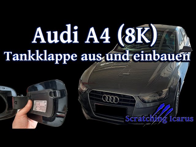 Audi A4 des Jahres 2014 Tankklappe notentriegeln