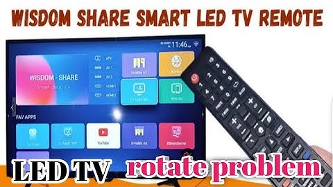 Led tv display rotate solution  smart tv screen rotate after reset solution | display rotate solved