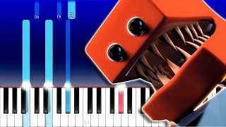 PROJECT PLAYTIME SONG - Devil in a Box (Boxy Boo SFM) Rockit Music (Piano Tutorial)