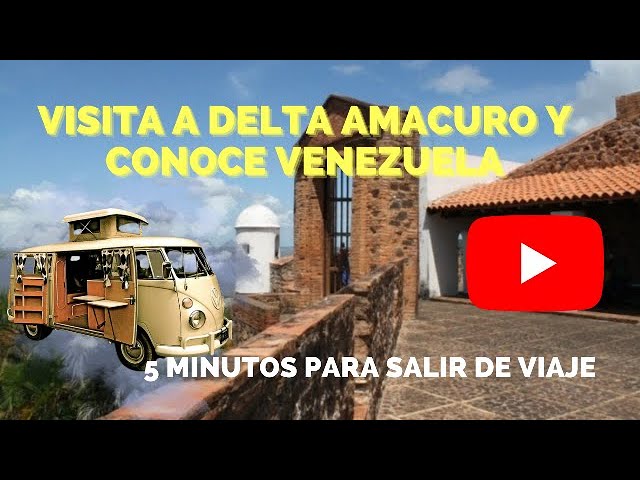 ⁣VISITA A DELTA AMACURO Y CONOCE VENEZUELA