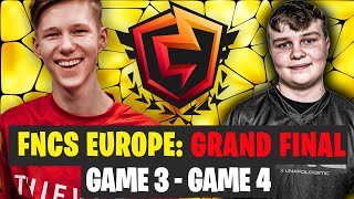 Fortnite FNCS GRAND FINAL EU Game 3 and Game 4 Highlights