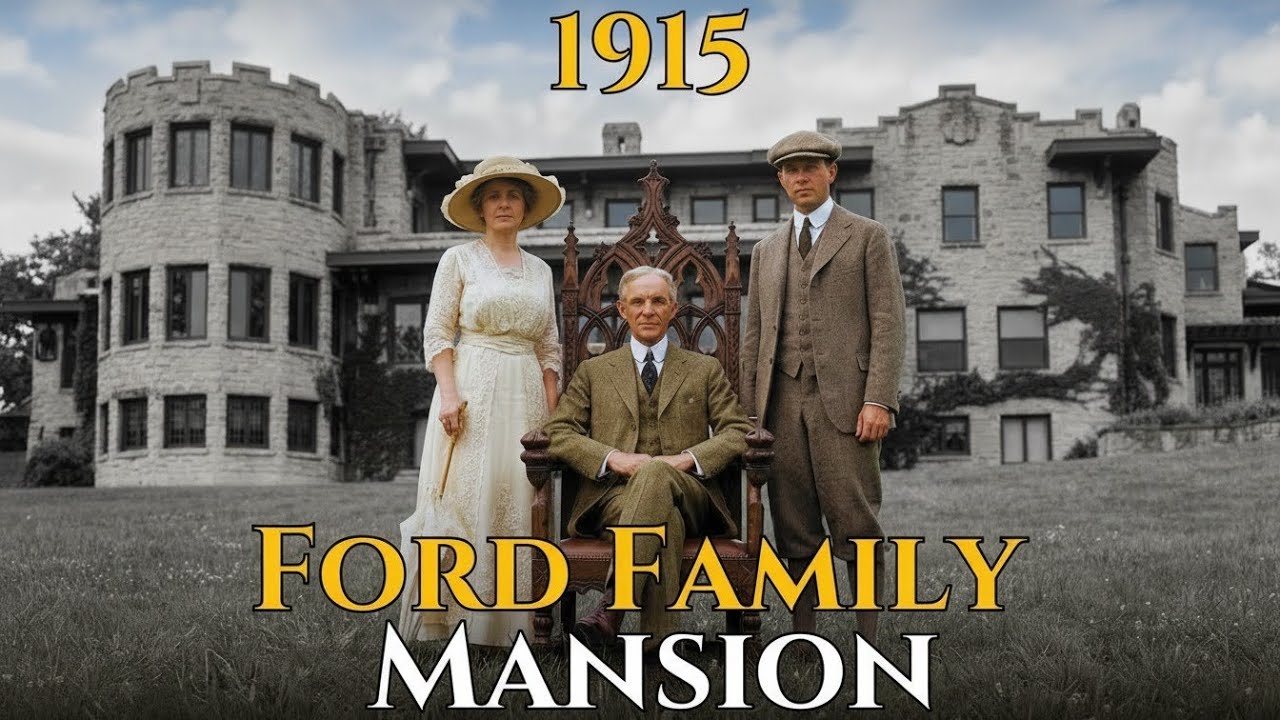 The Dark Story of America’s Car Empire Mansion: The Ford Family’s Fair Lane Estate