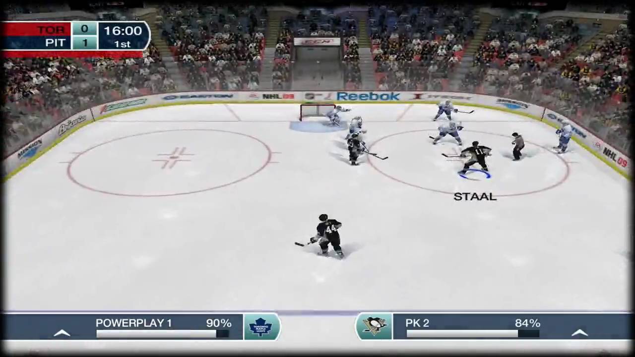 NHL 09 Be A Pro PC Gameplay [HD] - YouTube
