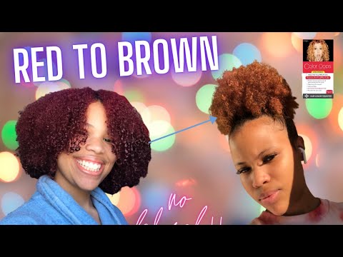 Color Oops on Natural Hair! How to Remove Color without Bleach!