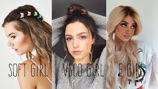 Hairstyle Ideas for E Girl, Vsco Girl and Soft Girl screenshot 5