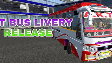 AKT BUS LIVERY FOR TRINETRA bus mod by ponraj as Subscriber request