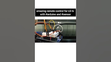 DIY:#tv #remotecontrol #lg  with #arduino and inferared sensor