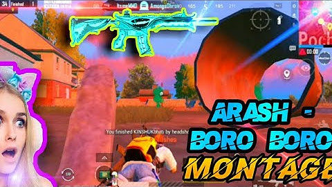 Arash - Boro Boro | iOS BGMI MONTAGE | SAMSUNG A3,A5,A6,A7,J2,J5,J7,S5,S6,S7,59,A10, A20,A30,A50,A70