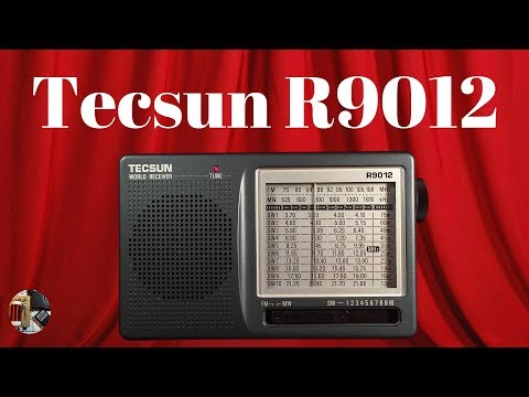 Tecsun R9012 AM FM Shortwave Portable Radio Unboxing