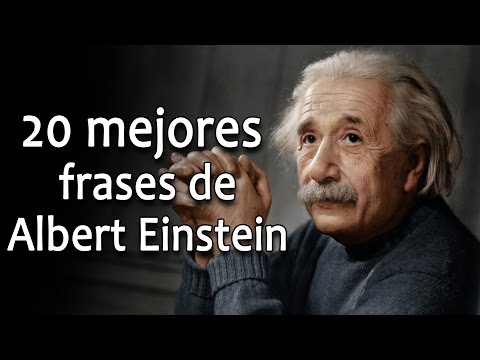 20 frases de Albert Einstein