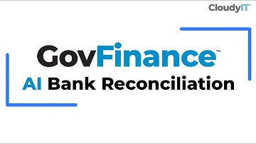 AI Bank Reconciliation - Govfinance