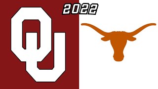 2022 Oklahoma Sooners vs Texas Longhorns | College Football Full Game Replay | 720p