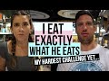 I EAT EVERYTHING MY BOYFRIEND EATS for a Day