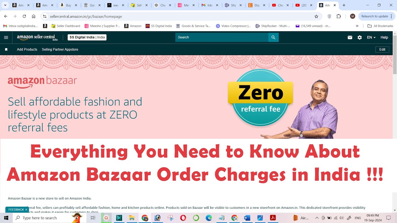 Everything You Need to Know About Amazon Bazaar Order Charges in India ...