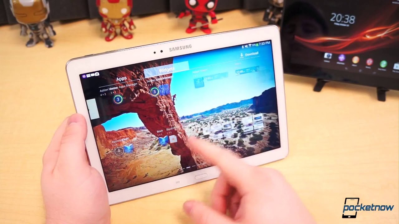 Samsung Galaxy Note 10.1 против Sony Xperia Tablet Z