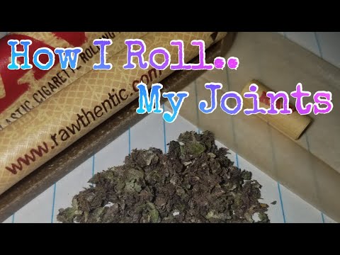 How I Roll my Joints  Smoke Sesh
