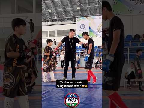 Bu O’zbek o’g’loni o’zidan kattani yengdi 😱🇺🇿 #shorts #uzb #uzbekistan #mma #ufc