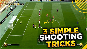 3 Simple Shooting Tricks to Use and Become Better Players on FIFA 17 - How to Score Goals Everytime