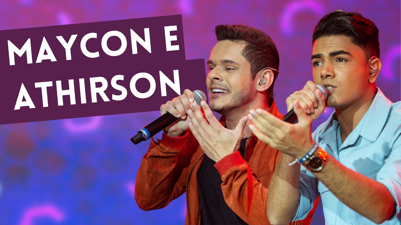 Maycon e Athirson cantam “Estou Apaixonado” no Faustão