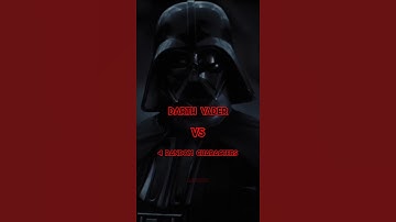 Darth Vader vs 4 random characters #starwars #darthvader