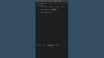 JavaScript Tip: Inserting new elements at a specific index #shorts