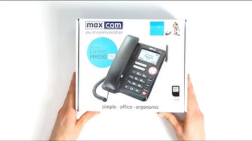 Rozpakowanie pudełka Maxcom Comfort mm29D PL
