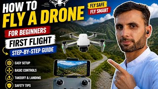 How to Fly a Drone for Beginners 🚁 | First Flight Step-by-Step Guide (Easy Tutorial 2026)