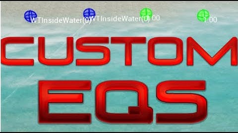 UE5 How to make a custom EQS Test for water (C++)