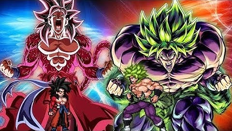 Xeno Goku V3 OP(AF) VS Broly DBS V3 OP in Jump Force Mugen