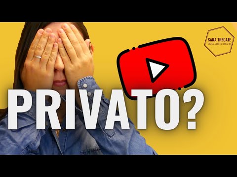 Canale Youtube Privato vs. Video Youtube Privati