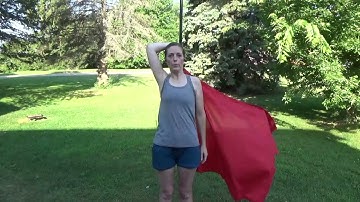 Colorguard Basics - Windmills