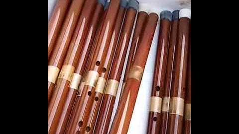 Dizi flute making process (waiting for wiring) @Dan Tang