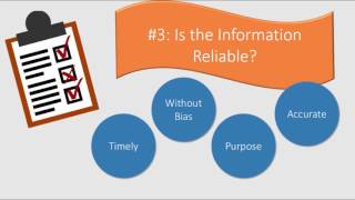 Lavery Library - Source Evaluation: Is this information source any good