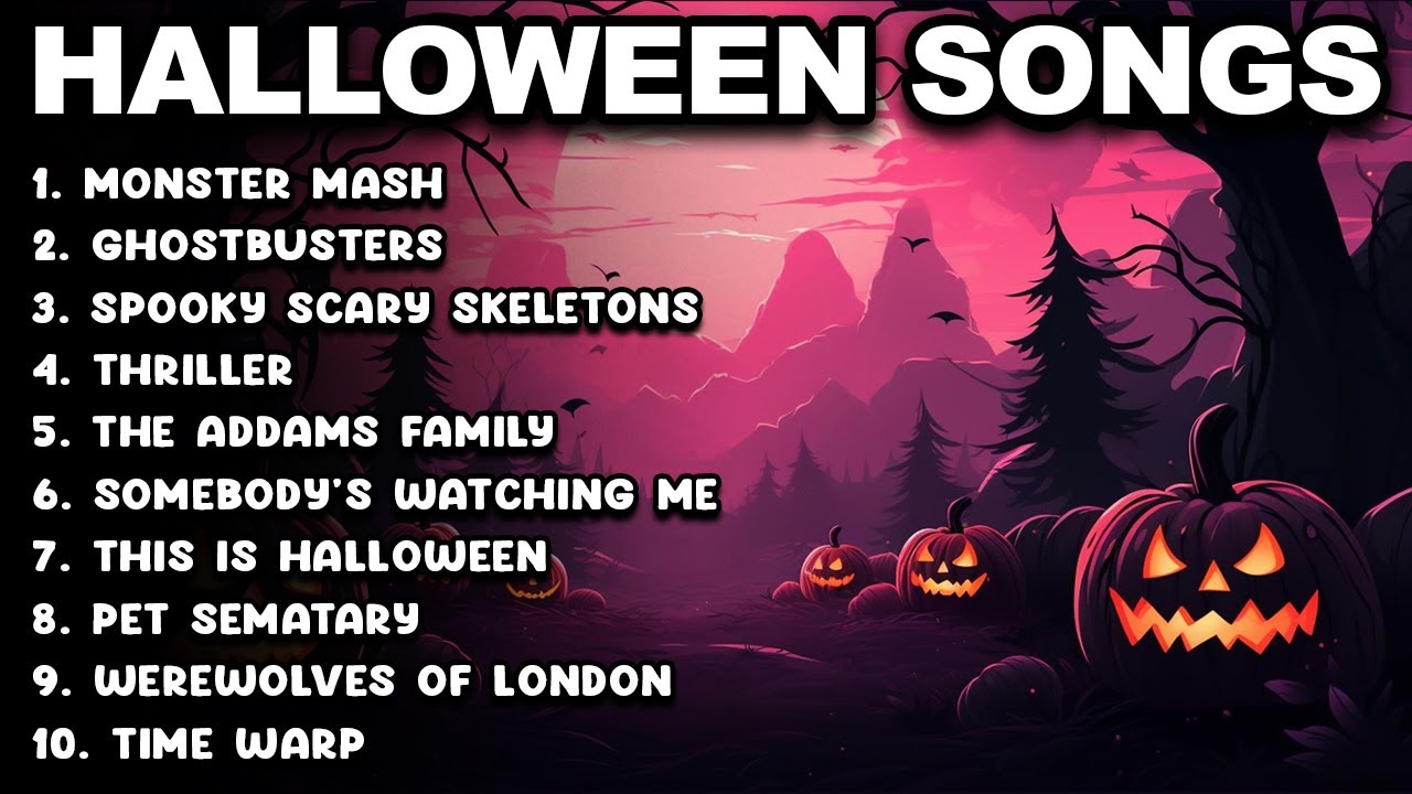 Best Halloween Songs 2023 🎃 Halloween Party Music Mix 👻 Best Halloween