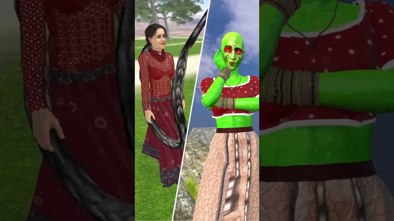 Ganji Chudail ko mila Stree ka sahara.