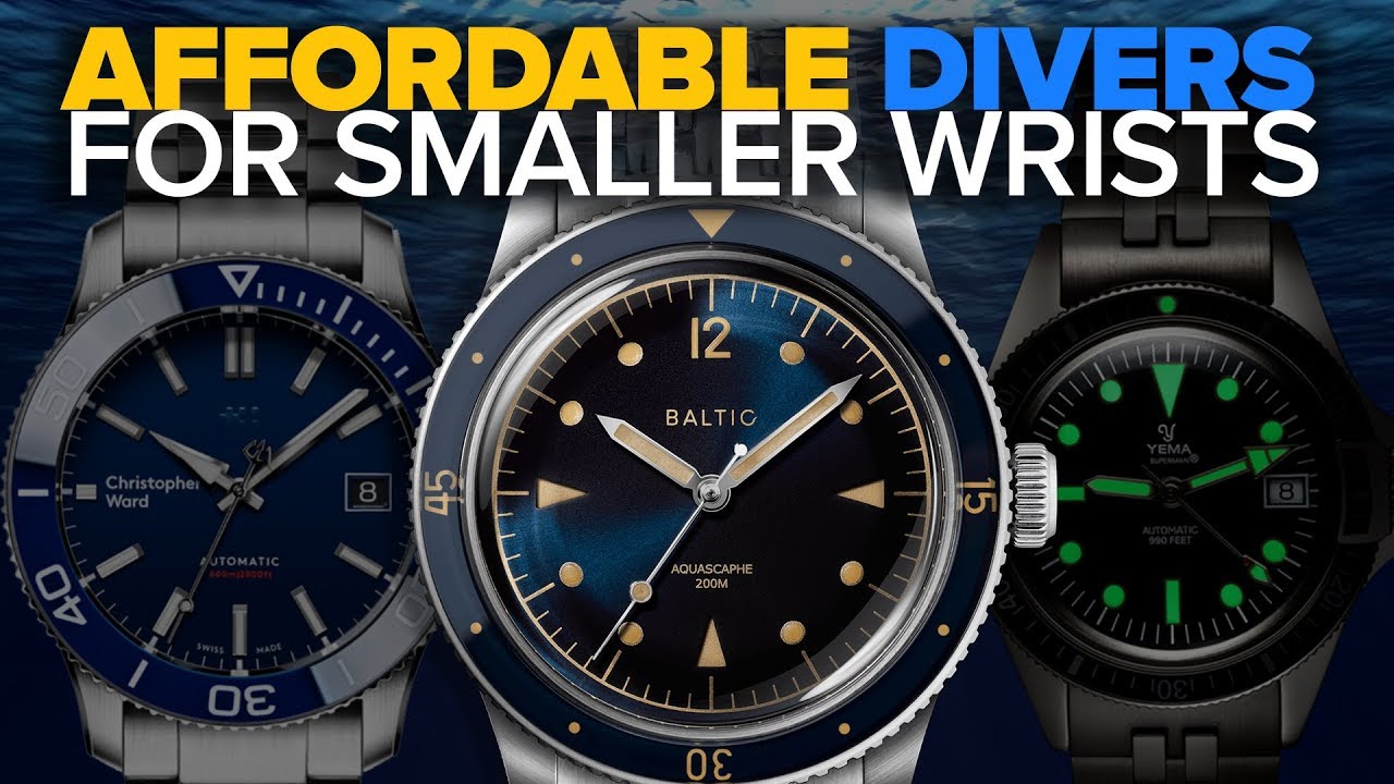 Diver Watches for Small Wrists $80-$1,000 (All Under 40 MM) - YouTube