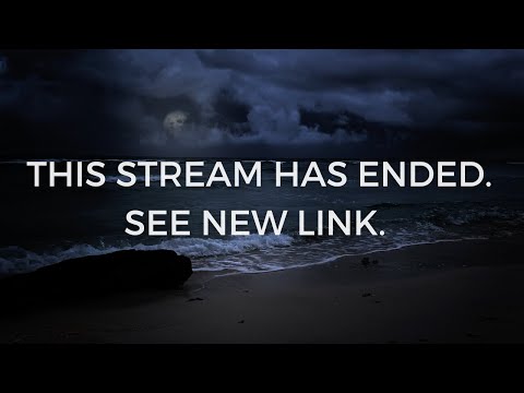 Ocean Waves on Sand | Stormy Beach at Night | Relaxing Sounds for Sleeping, Insomnia, Stress, Study