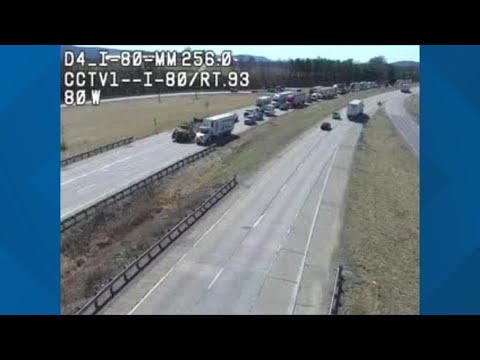 Part of I-80 East shut down after pedestrian struck in Luzerne County ...