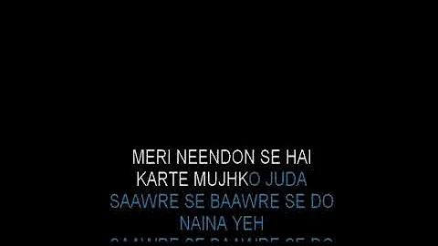 Naina Ye Karaoke Article 15 Video Lyrics