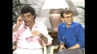 RICK MORANIS AND EUGENE LEVY PROWL THE JAIMAICA BEACHES IN "CLUB PARADISE"