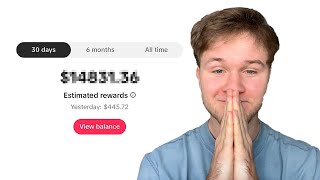 How I turned TikTok into a 10k+ per month income stream (Creativity program Beta)