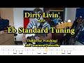 Dirty Livin&#39; - KISS (Bass Cover with Tabs)