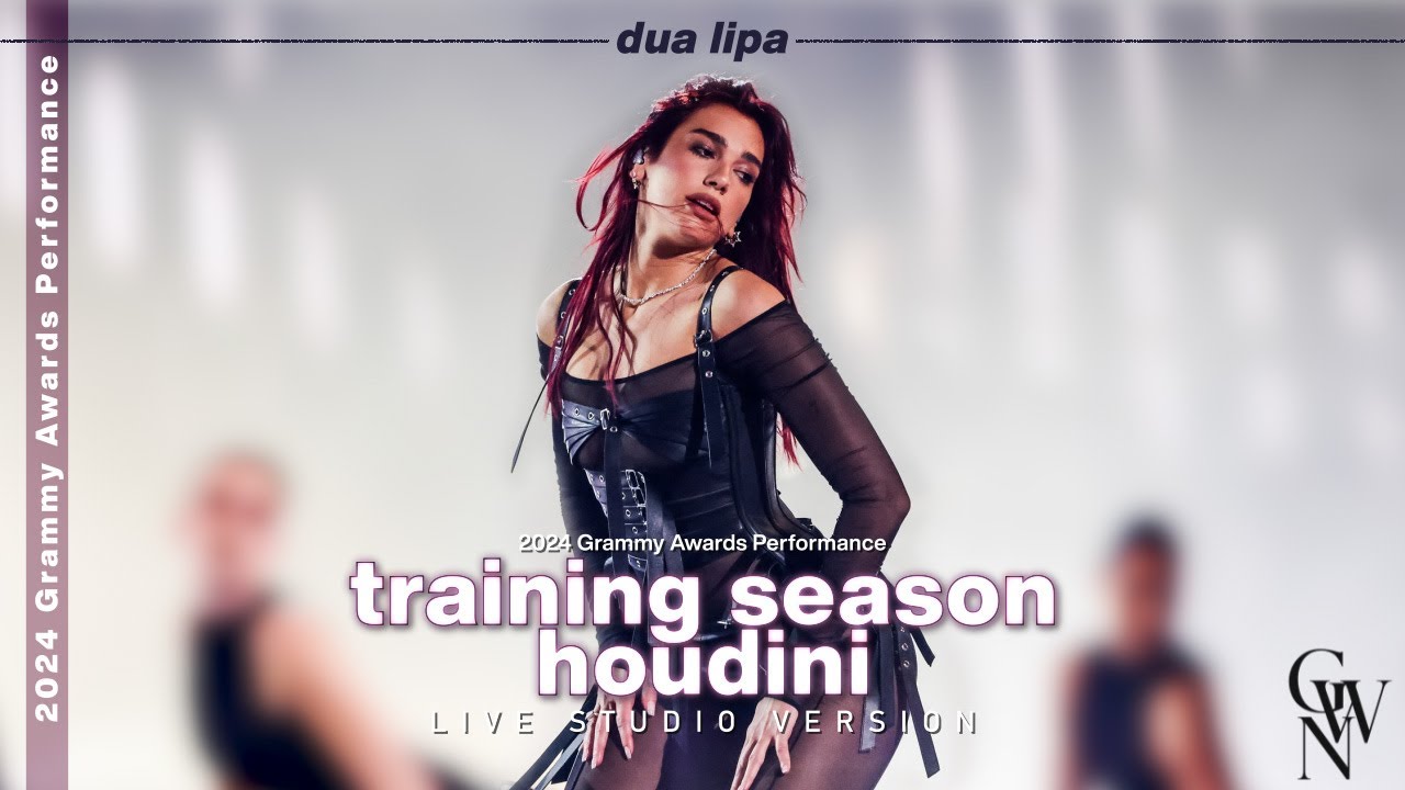 Dua Lipa - Training Season / Houdini (Live Studio Version) [2024 GRAMMY's]