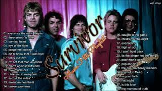 SURVIVOR GREATEST HITS FULL ALBUM || SURVIVOR SONGS