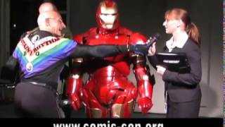 Captain Biorhythm Interviews Comic-Con Masquerade 2008 Iron Man Movie Group