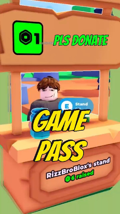 HOW TO MAKE A STAND IN PLS DONATE  📈📈📈