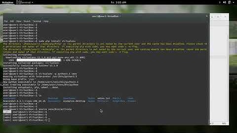 How to create a Python 3.5 3.6 virtual environment and Install Packages and Modules