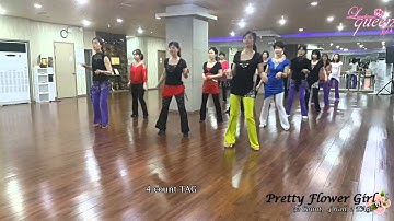 Pretty Flower Girl Line Dance