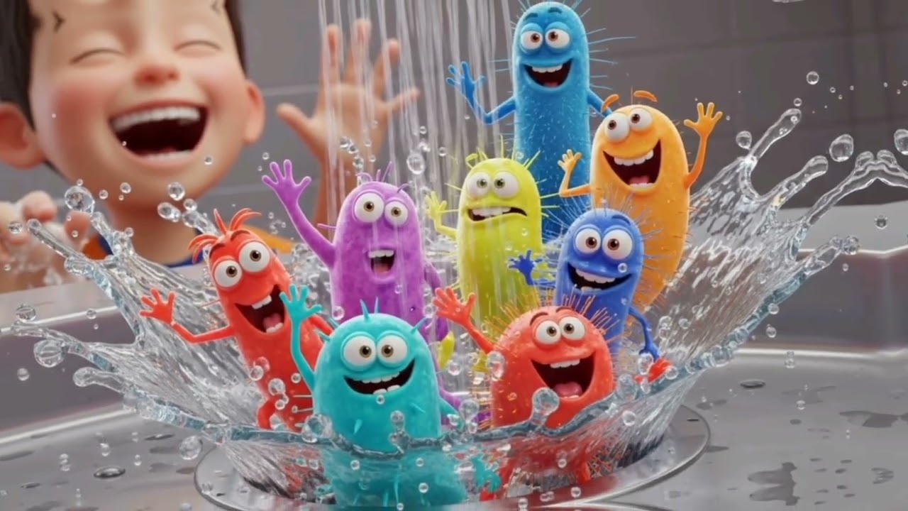 "👐 Sing & Wash: The Fun Ultimate Handwashing Song Kids Will Love! 🎶🌟 | Nursery Rhyme"